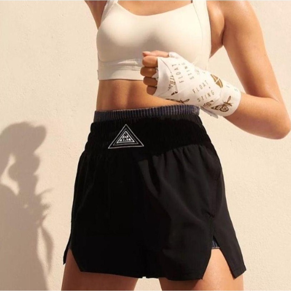 Free People Movement Black Next Round Short - High-Rise Breathable Size XS